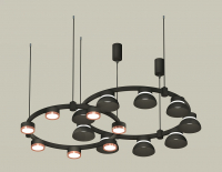 Комплект подвесного светильника Ambrella Light Techno Ring XR92091100 (A9209х2, C9238, C9242, N8141, N8126)