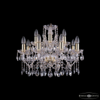 Подвесная люстра Bohemia Ivele Crystal 1413/8+4/200 G