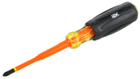 Отвертка диэлектрическая SLIM PH2х100 Т3 ARMA2L 5 IEK A2L5-SC31-T3-PH-20-100