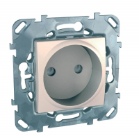 Розетка Schneider Electric Unica б/з со шторками 16A 250V MGU5.033.25ZD