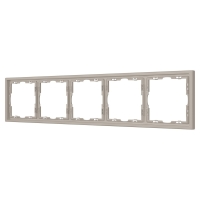 Рамка пластиковая Arlight FRM-NOBE-SFPL-5-CA 059462