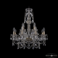 Подвесная люстра Bohemia Ivele Crystal 1411/8+4/195/XL-65 Pa