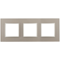 Рамка на 3 поста ЭРА Elegance 14-5103-04 Б0034509