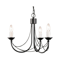 Подвесная люстра Elstead Lighting Carisbrooke CB3-BLACK