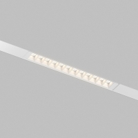 Трековый однофазный светильник Denkirs Simple Grill DK8101-WH