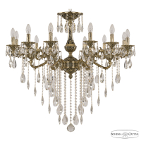 Подвесная люстра Bohemia Ivele Crystal Verona 72106/12/350 B GB