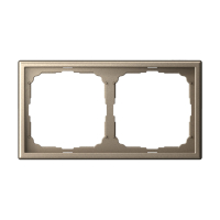 ARTGALLERY рамка 2-постовая, универсальная, шампань Systeme Electric GAL000502