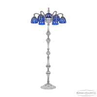 Торшер Bohemia Ivele Crystal Verona 72009TP/6/175 NW P1 D Clear-Blue/H-1H FL2S