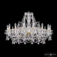 Подвесная люстра Bohemia Ivele Crystal 1411/16/360 G