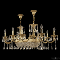 Подвесная люстра Bohemia Ivele Crystal 72153/10/250/600 G