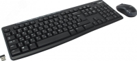 Комплект клавиатура + мышь беспроводной MK270 Ru layout, черный Logitech 920-003381