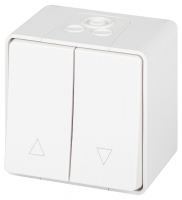 Переключатель для жалюзи кнопочный Эра 11-1508-01 Б0063251