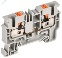 Колодка клеммная CP 10мм2 серая IEK YCT20-00-K03-010