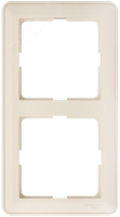 W59 Рамка 2 поста бежевая Systeme Electric KD-2-28