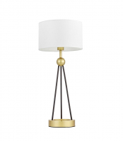 Настольная лампа Lumina Deco Belforte LDT 5527 GD+WT