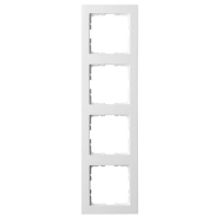 Рамка Jasmart G-Classic 4-постовая белый глянцевый поликарбонат G1004W