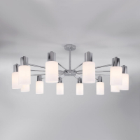 Люстра на штанге Eurosvet Vegga 70160/12 хром Smart a057112