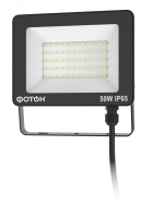 Прожектор светодиодный сетевой FL-50W6K65 50W ФОТОН 24536