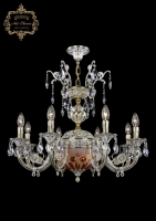 Подвесная люстра Art Classic 31.22.8.KR175SP.250IT.GW.Sp.Amber.White.1E ArtClassic