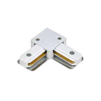 Коннектор L-образный Escada Prima TRA-01-01-001-L White ESTR20008