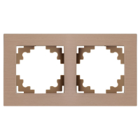 Рамка 2-местная Stekker Катрин MFR00-7002-02 50014