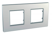 Рамка 2-постовая Schneider Electric Unica Quadro MGU6.704.55