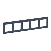 Рамка 5-постовая Legrand Valena Life Лазурь 754095