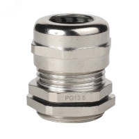 Сальник металлический PGM13.5-(Dпроводника 7-11мм)-IP68-КЭАЗ 350597