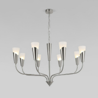 Подвесная люстра Eurosvet 60167/8 никель Smart a068285