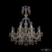 Подвесная люстра Bohemia Ivele Crystal 1410/8+4/195/XL-66 Pa V1003