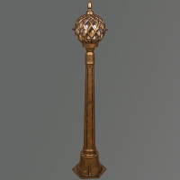 Уличный светильник Reluce 09018-0.7-001SL 0.8m BKG 09018-0.7-001SL 0,8m BKG