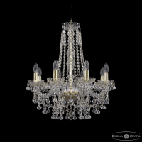 Подвесная люстра Bohemia Ivele Crystal 1409/8/195/h-63 G