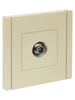 FORTE&PIANO Розетка TV проходная FP429 ваниль IEK FP-A10-P-K10