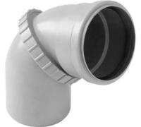 Отвод поворотный 50мм для внутренней канализации Valfex 23100050