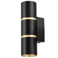 Настенный светильник Lampit Asti TS TK40-W2 BK+GD