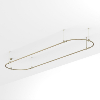 Трек Arlight ART-APRIORI-OVAL-ROD-400-4000х1000 (OG) 054404