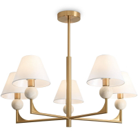 Люстра на штанге Freya Riley FR2043CL-05BS