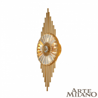 Настенный светильник Arte Milano 0552B.D255.H650.E14.3 G