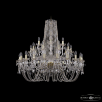 Подвесная люстра Bohemia Ivele Crystal 1402/20+10+5/360 G