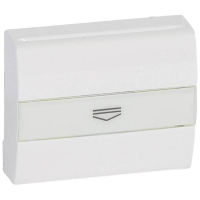 Лицевая панель Legrand Galea Life выключателя с ключом-картой белая 777054