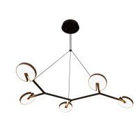 Подвесная люстра Delight Collection P0055-5A black