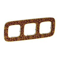 Рамка 3-постовая Legrand Valena Allure Барокко Пурпур 754443