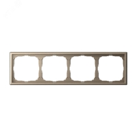 ARTGALLERY рамка 4-постовая, универсальная, шампань Systeme Electric GAL000504