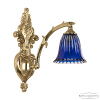 Бра Bohemia Ivele Crystal Verona 7211B15/1/210 G P2 D Clear-Blue/H-1K