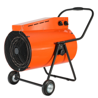 Тепловентилятор электрический на 30 кВт, 380В PT-R-30, с терморегулятором, нержавеющим ТЭНом,  с кабельным вводом Patriot 633307290