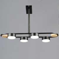 Подвесная люстра Reluce 02760-0.3-04 BK+WOOD GX53