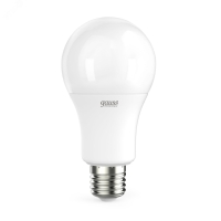 Лампа светодиодная LED 15 Вт 1450 лм 4100К AC180-240В E27 А60 (груша) нейтральный Elementary GAUSS 23225