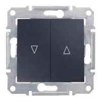 Выключатель для жалюзи злектрическая блокировка Schneider Electric Sedna SDN1300170