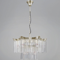 Подвесная люстра Illumico IL3357-6+3PSQ-24 GD LYRA