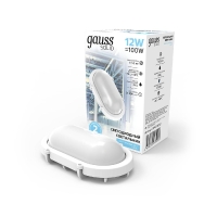 Настенно-потолочный светодиодный светильник Gauss Solid 874618212 GAUSS